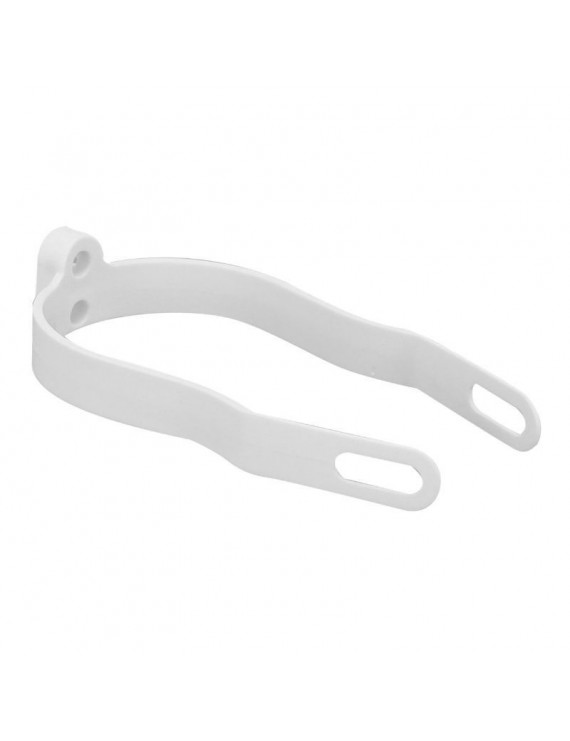 SUPPORT-PATTE DE RENFORT DU GARDE-BOUE ARRIERE POUR TROTTINETTE XIAOMI M365, PRO BLANC (ROUE 8,5 ET 10 POUCES)  -SELECTION P2R-