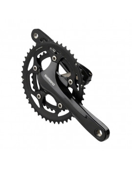 PEDALIER ROUTE SHIMANO 10V. CYCLOCROSS R460 NOIR 170mm 46-34 (POSSIBLE PEDALIER JEUNE)