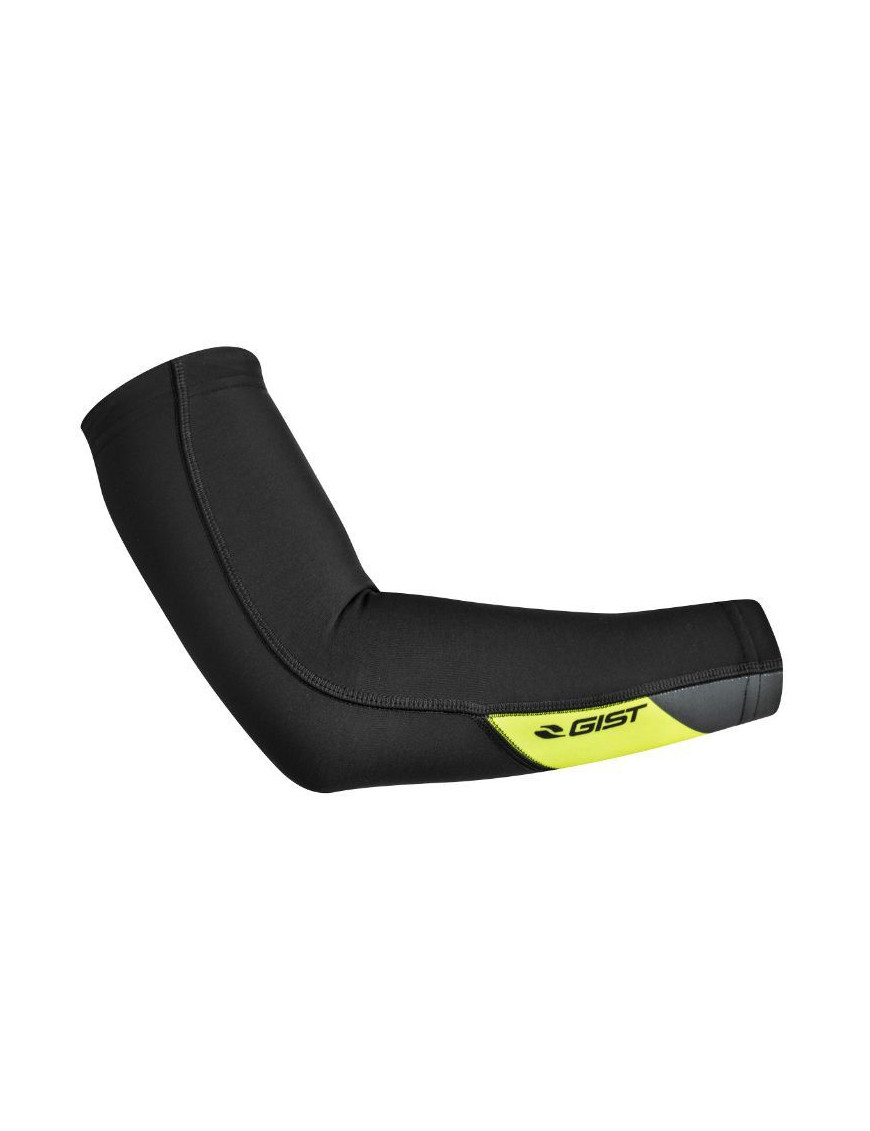 MANCHETTE GIST THERMODRESS NOIR MARQUAGE JAUNE FLUO TAILLE XXL (PAIRE)  -5854