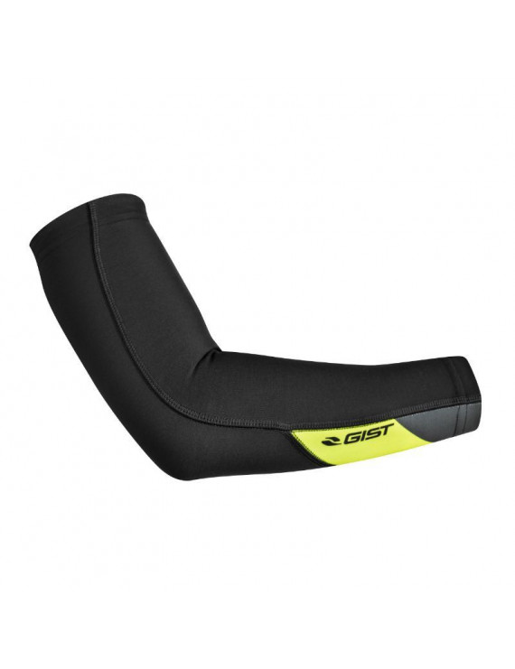 MANCHETTE GIST THERMODRESS NOIR MARQUAGE JAUNE FLUO TAILLE XXL (PAIRE)  -5854