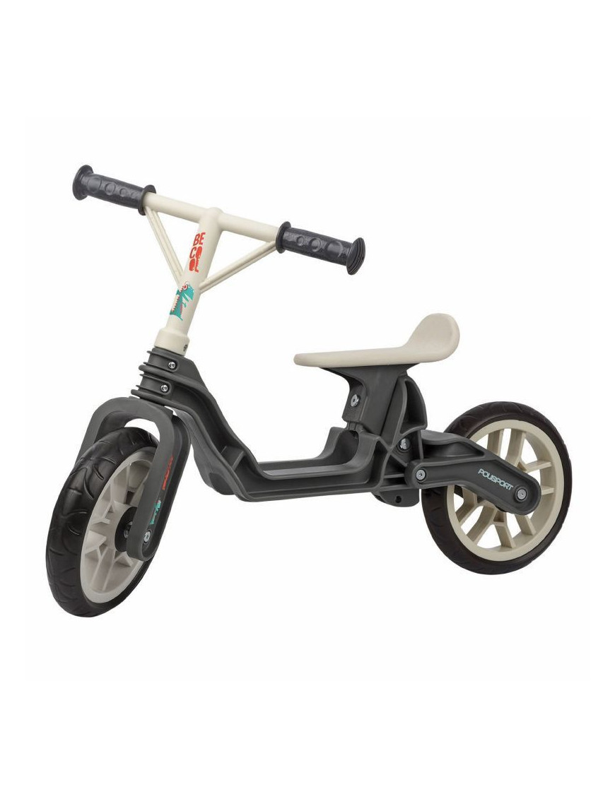 "VELO DRAISIENNE 12"" POLISPORT GARCON GRIS-CREME"