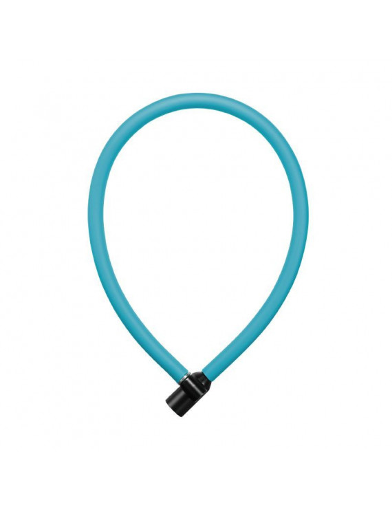 ANTIVOL VELO CABLE A CLE AXA DIAM 6mm L 60cm BLEU ICE