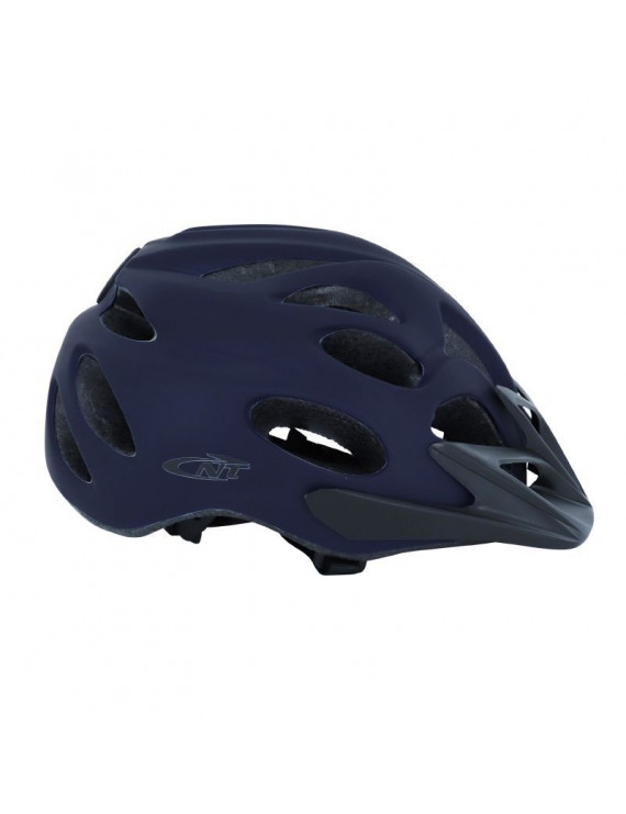 CASQUE VELO ADULTE NEWTON CITY V2 BLEU NUIT MAT AVEC VISIERE ET LOCK TAILLE 55-58 + ECLAIRAGE LED INCORPORE (VENDU EN BOITE)