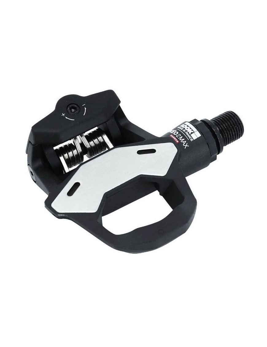 PEDALE ROUTE AUTOMATIQUE LOOK KEO 2 MAX CARBONE AVEC CALES (PAIRE)