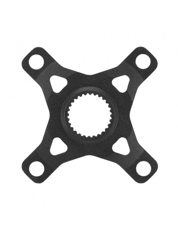 SPIDER POUR PLATEAU VAE-E-BIKE MONO D.104 NOIR ALU 7075 STRONGLIGHT 4 BRANCHES (POUR SYSTEME BOSCH 4ème GENERATION)
