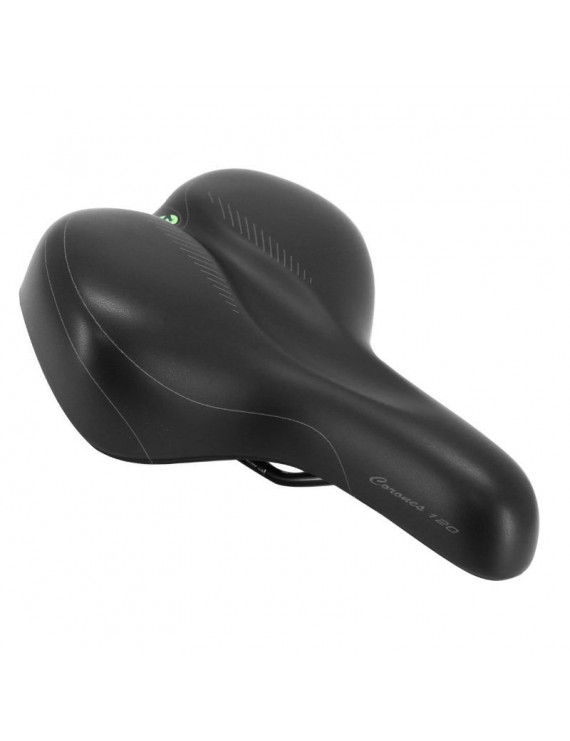 SELLE NEWTON CITY FLUIDYNAMIC DOUBLE DENSITE CONFORT 20 MODERATE NOIR FEMME 268x199mm