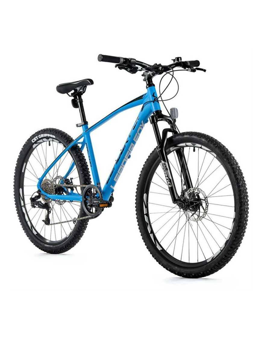 VELO MUSCULAIRE VTT 26 LEADER FOX FACTOR 2023 BLEU MAT 8 V CADRE ALU 20 POUCES (TAILLE ADULTE 180 à 188 cm)