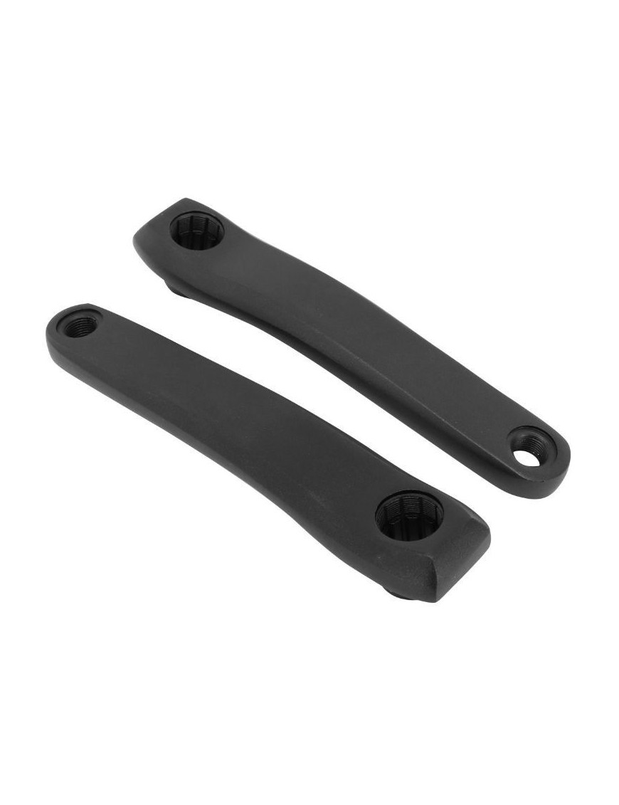 MANIVELLE DROITE + GAUCHE STRONGLIGHT MAGAN4 170mm  NOIR ISIS POUR BOSCH génération 1 -2 et 4-BROSE (DEPORT 13mm)