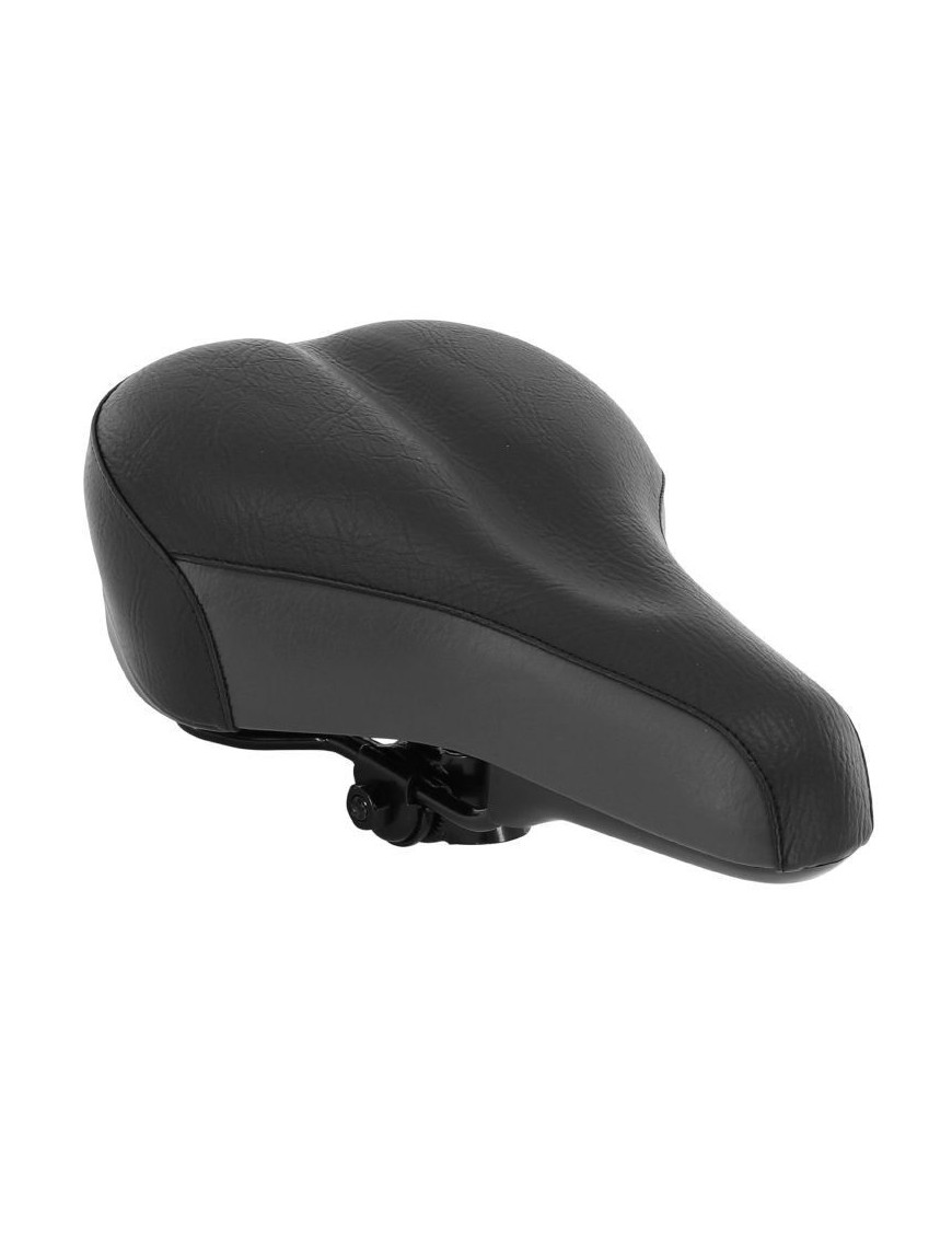 SELLE NEWTON CITY NEWFULL NOIR MODERATE 270x180mm RAIL ACIER (CARTE)