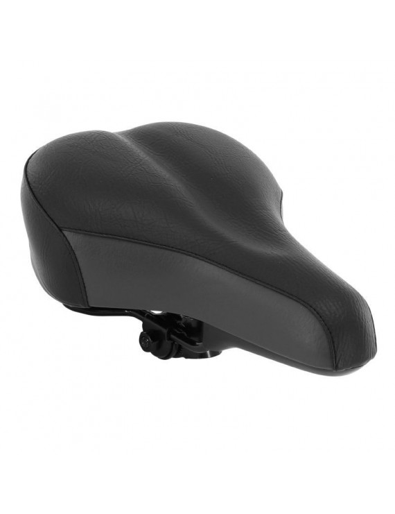 SELLE NEWTON CITY NEWFULL NOIR MODERATE 270x180mm RAIL ACIER (CARTE)