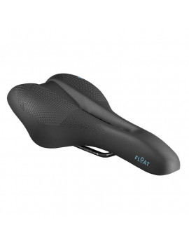 SELLE ROYAL FLOAT SPORT AVEC TROU CENTRAL A MEMOIRE DE FORME ATHLETIC NOIR 267x161mm 382g