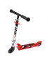 TROTTINETTE ENFANT DISNEY 2 ROUES SPIDERMAN ACIER PLIABLE ET REGLABLE AVEC FREIN ROUE ARRIERE