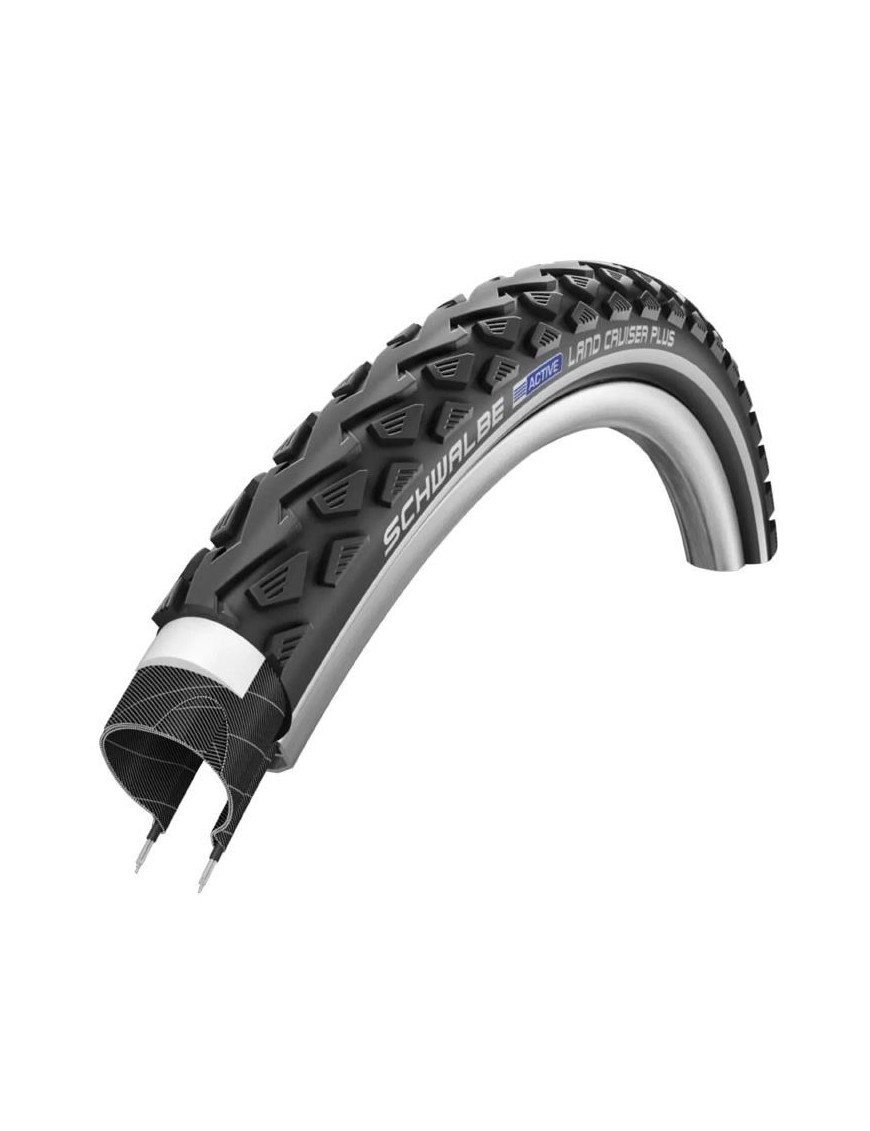 PNEU VTT 29 X 2.00 SCHWALBE LAND CRUISER PLUS TR NOIR (50-622) RENFORT PUNCTURE-GUARD COMPATIBLE VAE