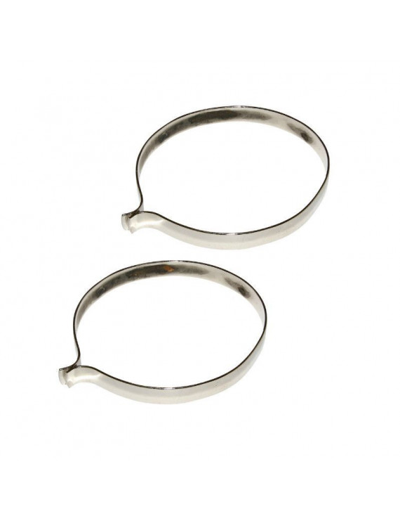 PINCE PANTALON P2R ACIER CHROME (PAIRE)