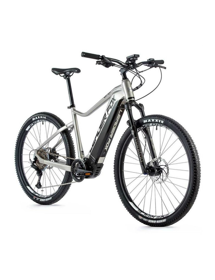 "VELO ELECTRIQUE-VAE VTT 29 LEADER FOX ORTON 2021 HOMME ARGENT 11V MOTEUR CENTRAL PANASONIC GX ULTIMATE 36V 90Nm BATTERIE 20Ah 