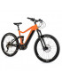 "VELO ELECTRIQUE-VAE VTT 27,5 LEADER FOX ARRAN 2023 TOUT SUSPENDU HOMME ORANGE NEON 10V MOTEUR CENTRAL PANASONIC GX ULTIMATE 36