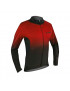 MAILLOT GIST HOMME MANCHES LONGUES DIAMOND ZIP TOTAL ROUGE  M     -5663