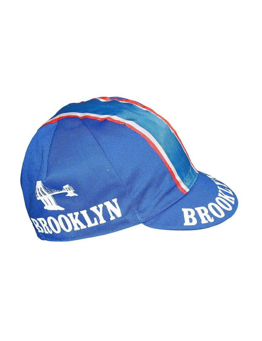 CASQUETTE VELO EQUIPE VINTAGE BROOKLIN BLEU