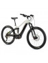 "VELO ELECTRIQUE-VAE VTT 27,5 LEADER FOX ARRAN 2023 TOUT SUSPENDU HOMME BLANC 10V MOTEUR CENTRAL PANASONIC GX ULTIMATE 36V 90Nm