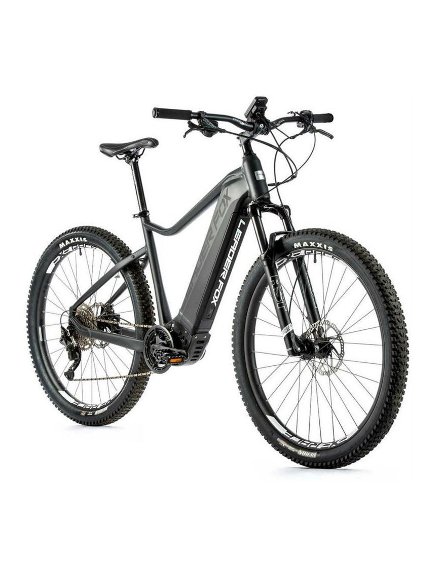 VELO ELECTRIQUE-VAE VTT 27,5 LEADER FOX OREM 2021 HOMME GRIS-NOIR