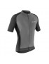 MAILLOT GIST HOMME MANCHES COURTES GRAVEL ZIP TOTAL GRIS XL  -5361