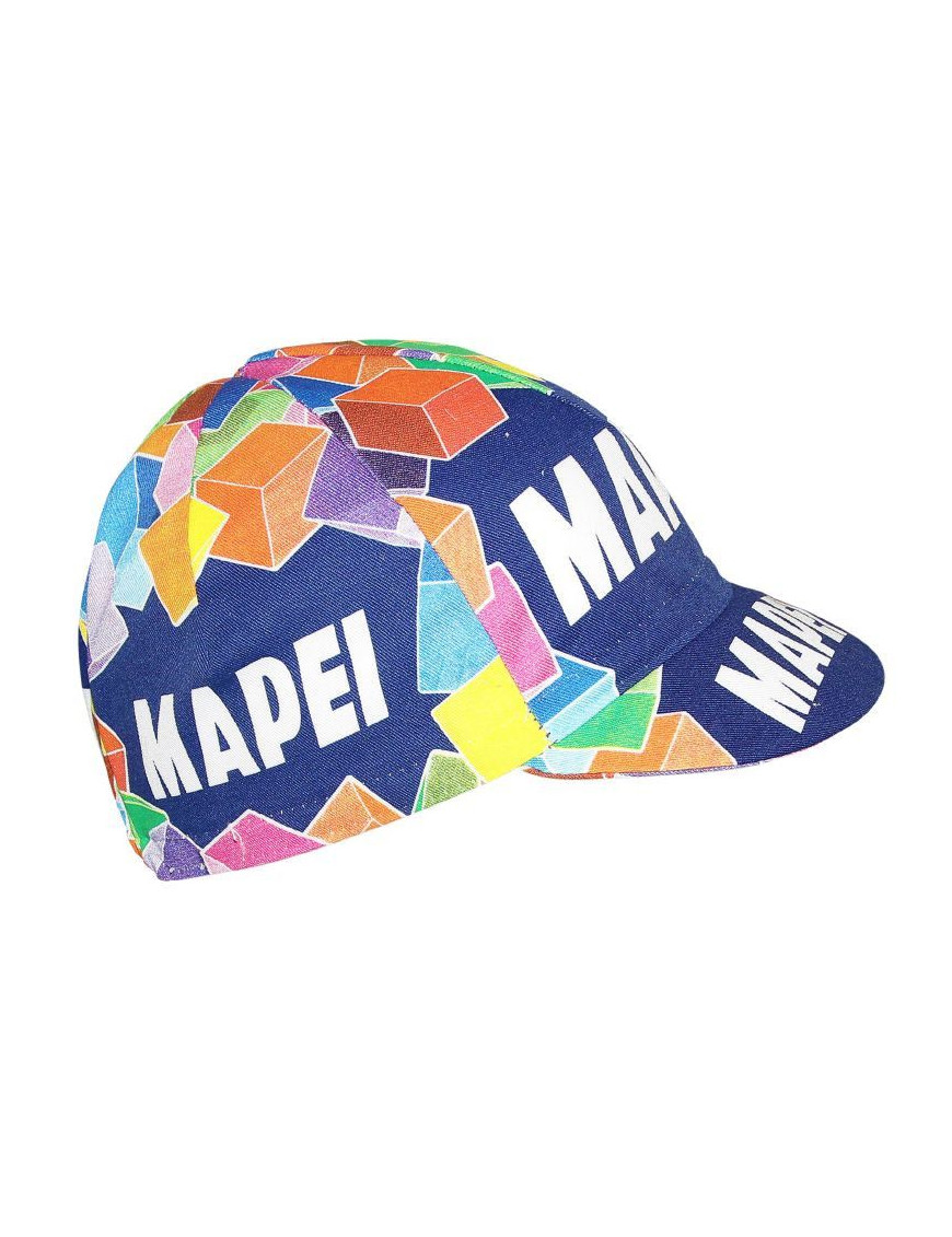 CASQUETTE VELO EQUIPE VINTAGE MAPEI MULTICOLOR