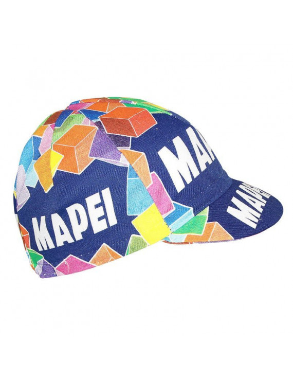 CASQUETTE VELO EQUIPE VINTAGE MAPEI MULTICOLOR