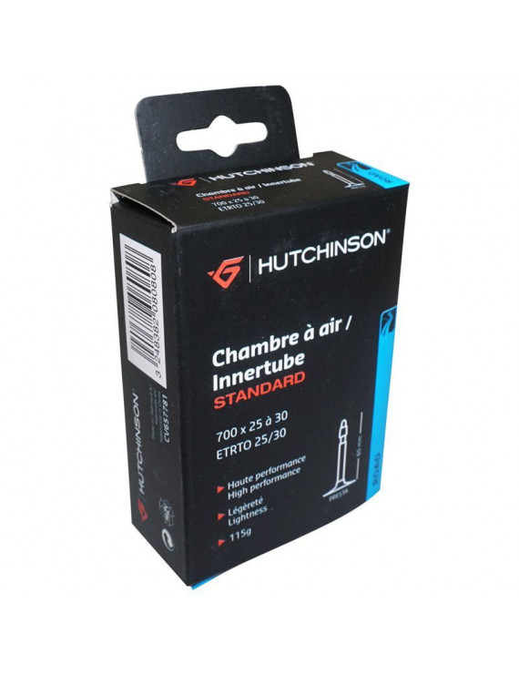 CHAMBRE A AIR VELO 700 x 25-30 HUTCHINSON VALVE PRESTA 60mm