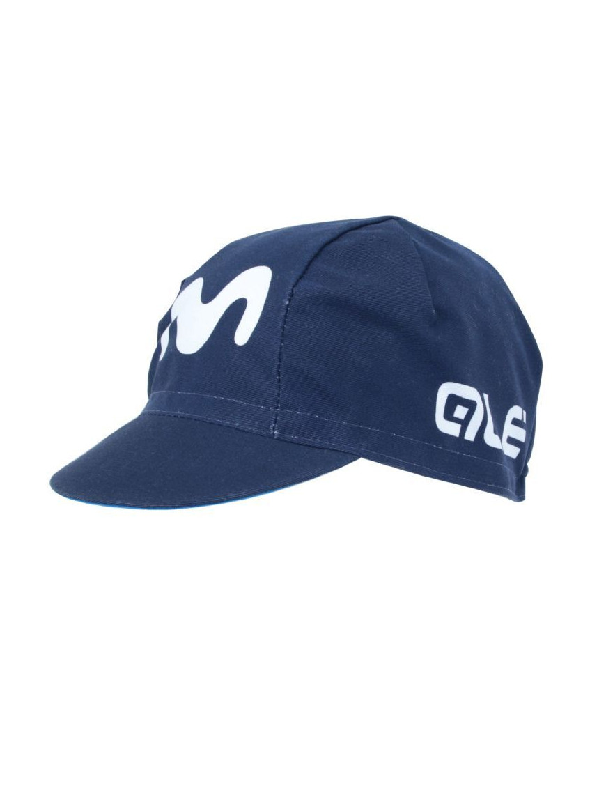 CASQUETTE VELO EQUIPE PRO MOVISTAR BLEU