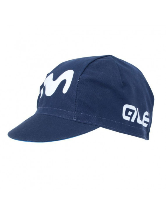 CASQUETTE VELO EQUIPE PRO MOVISTAR BLEU