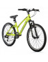 VELO MUSCULAIRE VTT 24 LEADER FOX SPIDER 2023 FILLE JAUNE FLUO 8V (TAILLE ENFANT 135 à 145 cm)