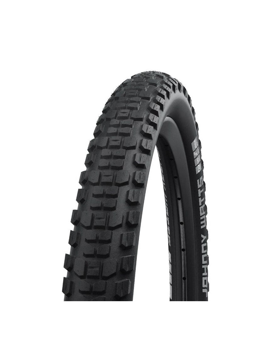PNEU VTT SUV - VAE 27.5 X 2.60 SCHWALBE JOHNNY WATTS ADDIX PERFORMANCE NOIR TR (60-584) DOUBLE DEFENSE HOMOLOGUE VAE e50