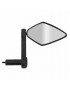 RETROVISEUR VELO GAUCHE-DROITE NEWTON LOSAN NOIR FIXATION SUR CINTRE POUR VAE (MIROIR 10x5,5 cm)