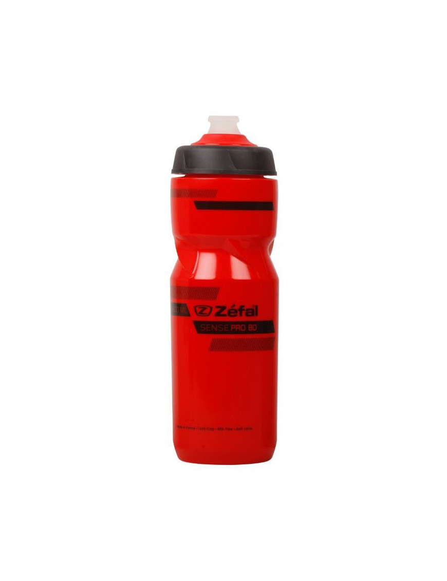 BIDON ZEFAL SENSE PRO 80 ROUGE 800ml (BOUCHON VISSER ET TETINE ETANCHE)