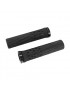 POIGNEE VTT HERRMANS LUNA LOCK 130mm NOIR AVEC COLLIER FERMETURE NOIRE (PAIRE)