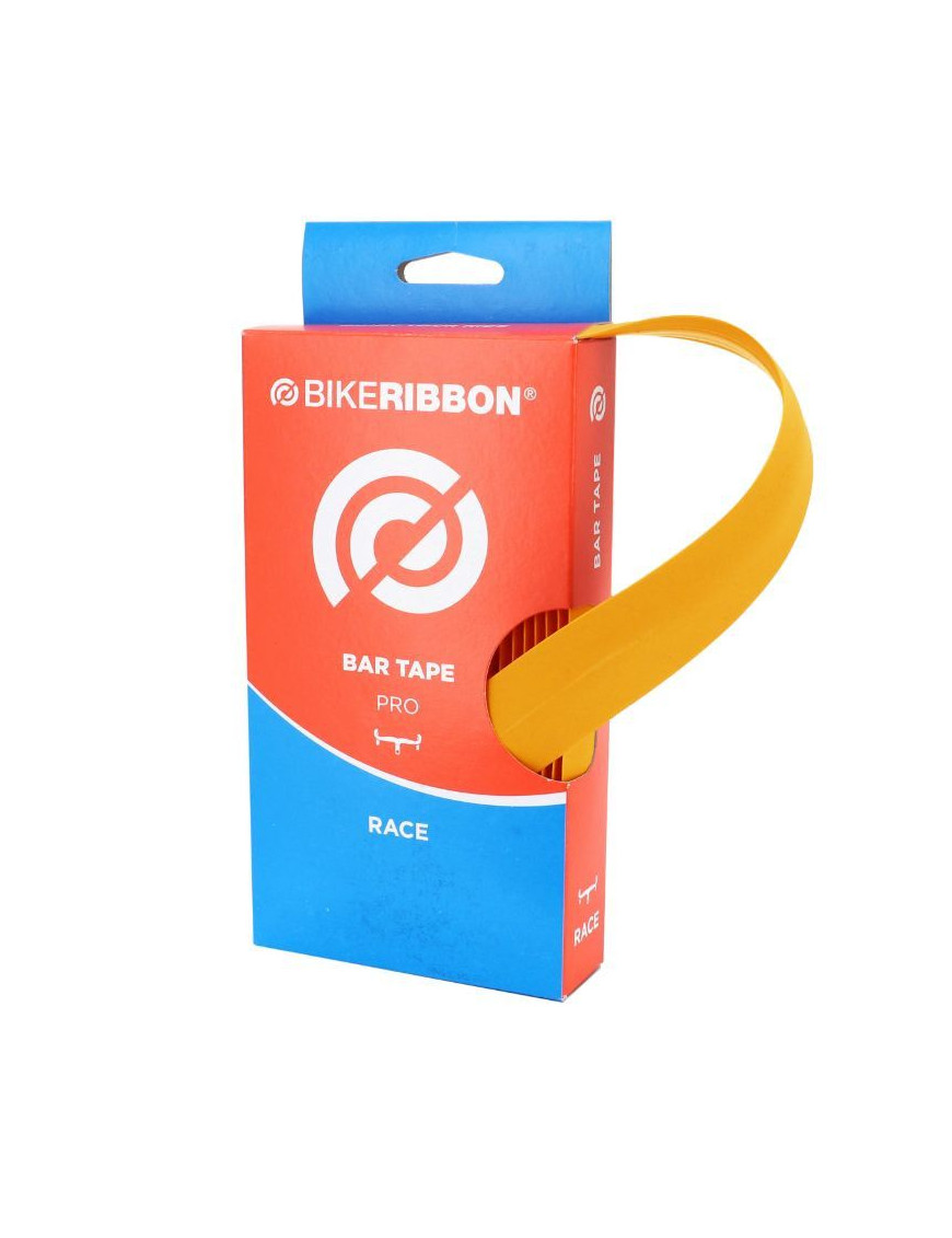 RUBAN DE GUIDON BIKE RIBBON CORK GEL ORANGE