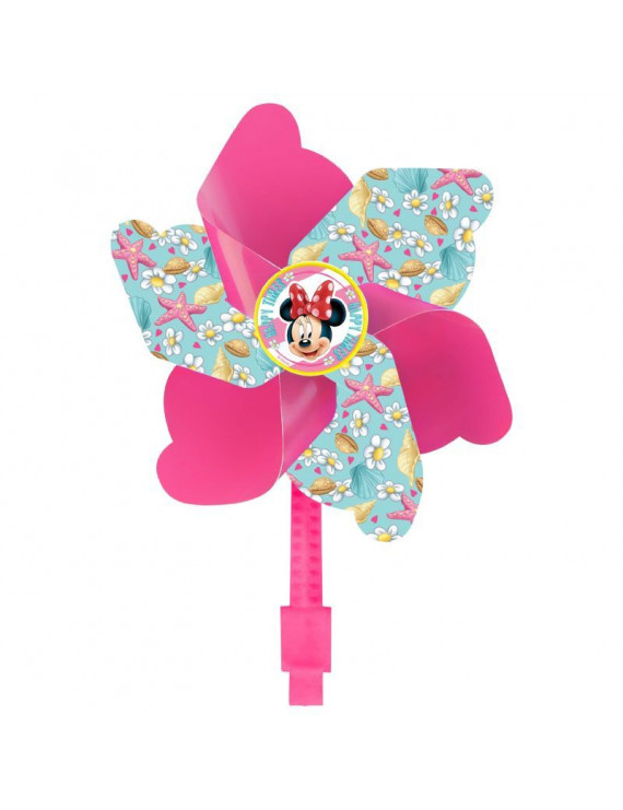 MOULIN A VENT DISNEY MINNIE ROSE (VENDU A L'UNITE)