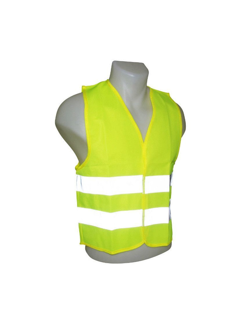 GILET DE SECURITE P2R ENFANT JAUNE REFLECHISSANT