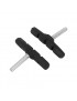 PORTE PATIN FREIN VTT A TIGE SYMETRIC SUNRACE 70mm NOIR (1 PAIRE)