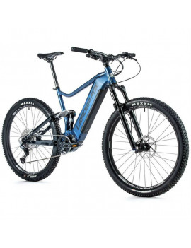 VELO ELECTRIQUE-VAE VTT 29 LEADER FOX ACRON 2023 TOUT SUSPENDU BLEU TIGRE 10V MOTEUR CENTRAL BAFANG M510 36V 95Nm BATTERIE 20Ah