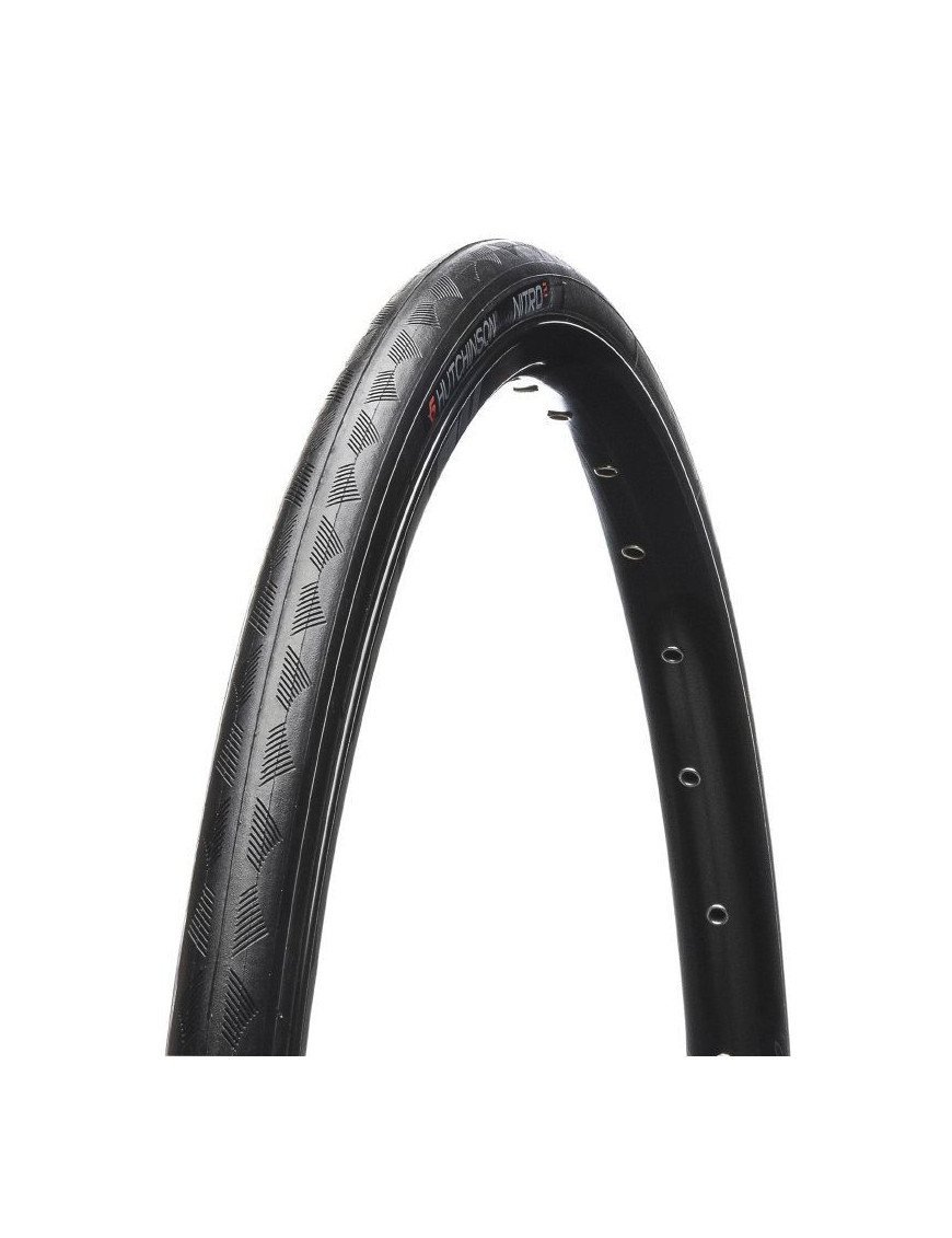 PNEU ROUTE 700 X 25 HUTCHINSON NITRO 2 NOIR TR (25-622)