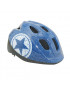 CASQUE VELO ENFANT-BEBE POLISPORT JUNIOR BLEU JEANS TAILLE 52-56cm AVEC MOLETTE (VENDU SUR CARTE)