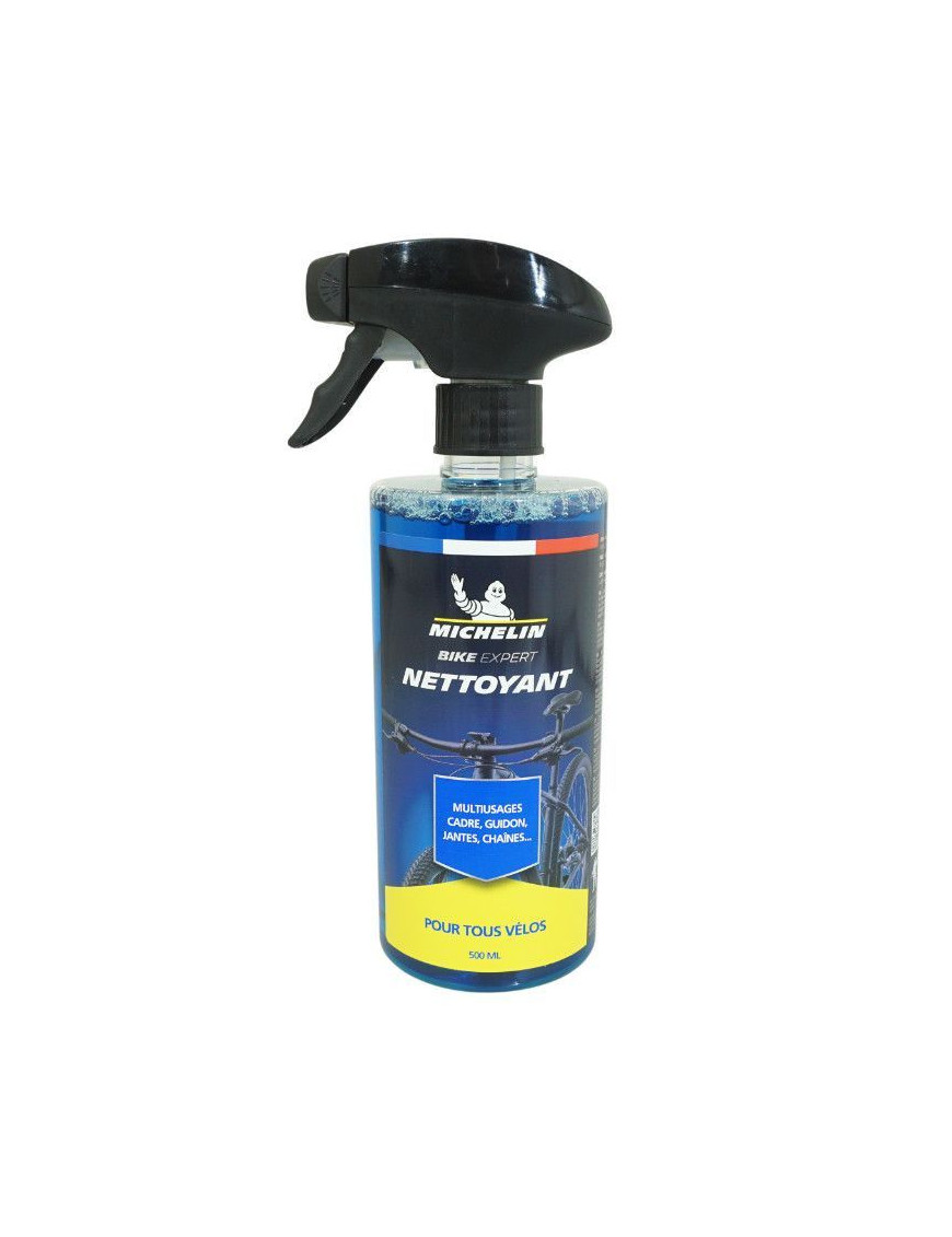 NETTOYANT VELO MULTI-USAGES MICHELIN (CADRE, GUIDON, JANTES, CHAINES...) (500ml)