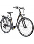 VELO MUSCULAIRE CITY BIKE 28 LEADER FOX REGION 2023 FEMME NOIR 7V CADRE ALU 17 POUCES (TAILLE ADULTE 165 à 173 cm)