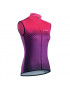 MAILLOT GIST FEMME SANS MANCHE POIS ZIP TOTAL VIOLET   M    -5375