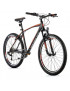 VELO MUSCULAIRE VTT 26 LEADER FOX MXC 2023 HOMME NOIR MAT-ORANGE 8V CADRE 14 POUCES (TAILLE ADULTE 150 à 158 cm)