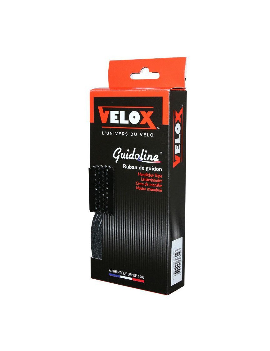 RUBAN DE GUIDON VELOX GLOSS PERFORE NOIR BRILLANT