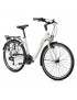 VELO MUSCULAIRE CITY BIKE 26 LEADER FOX DOMESTA 2023 FEMME BLANC 7V CADRE ALU 17 POUCES (TAILLE ADULTE 165 à 173 cm)