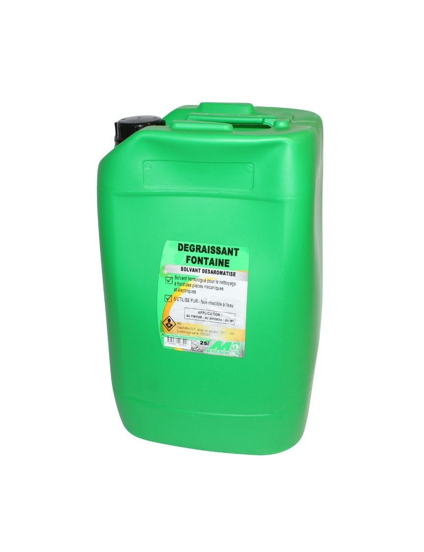 DEGRAISSANT FONTAINE MINERVA DF POUR TOUTES LES FONTAINES ATELIER (25 L)