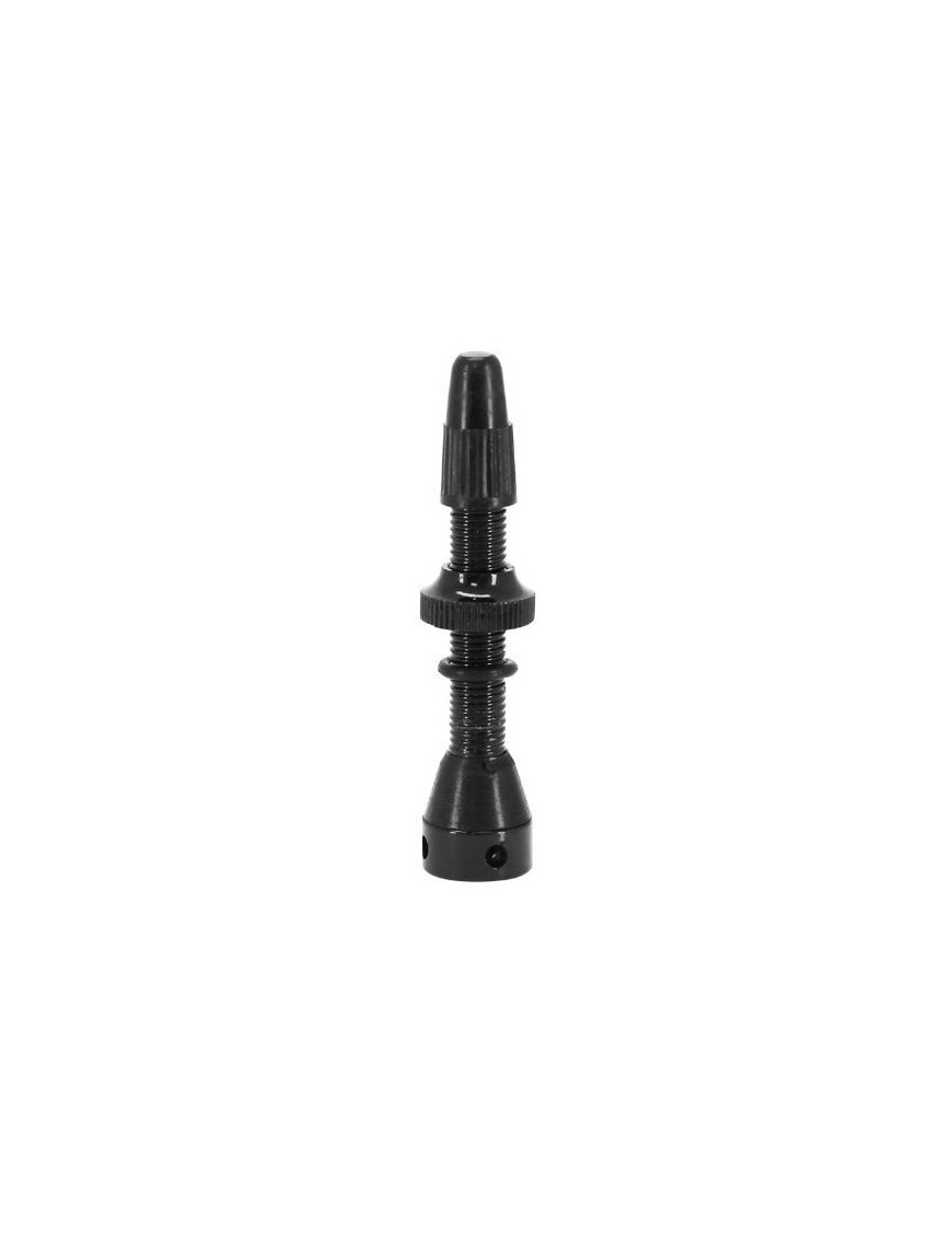 VALVE DE PNEU TUBELESS PRESTA SWITCH COLORI NOIR 40mm 4 TROUS POUR DIFFUSION PREVENTIF (VENDU A L'UNITE)